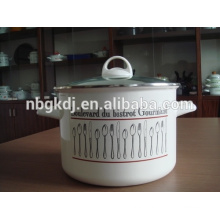 enamel big stock pot of customizing